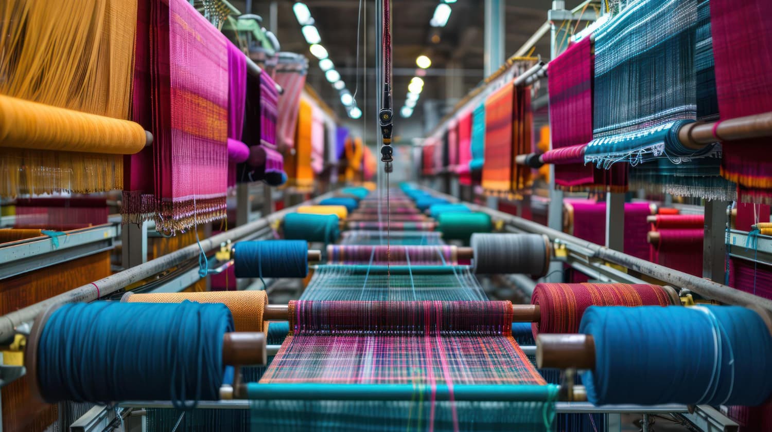 Spinning, weaving & finishing under one roof.